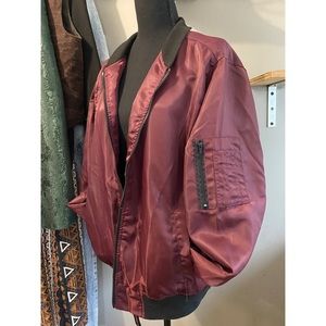 NWOT Swiss Cross Bomber Jacket